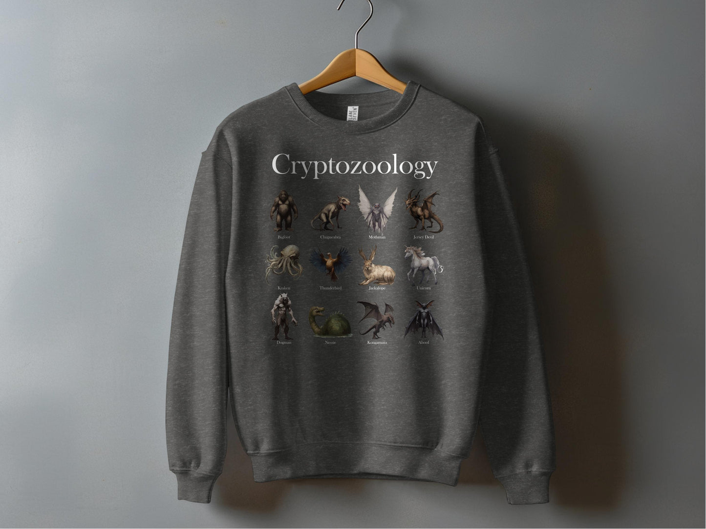 Cryptozoology Dark Grey Sweatshirt product