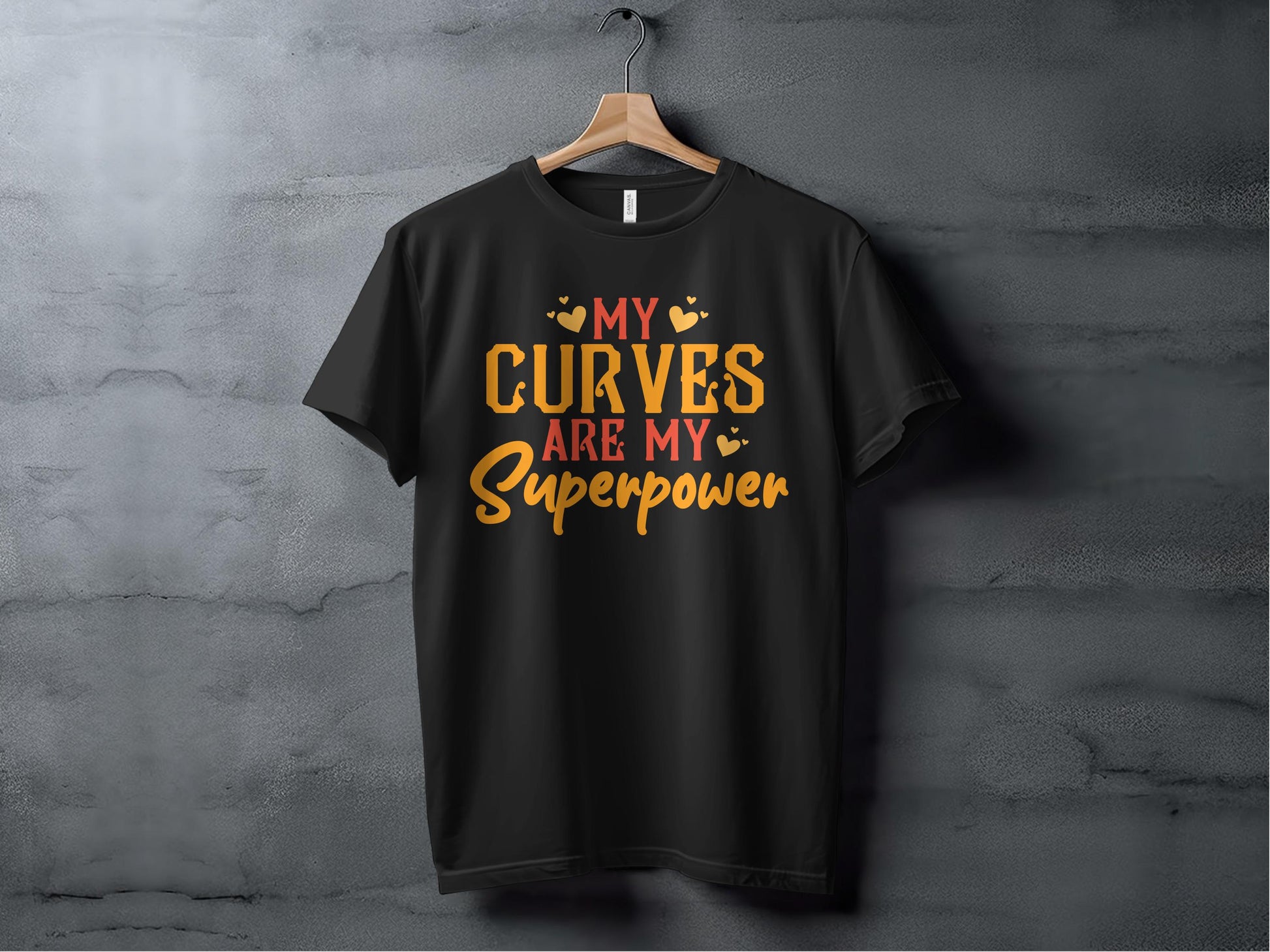 My Curves Are My Superpower Graphic T-shirt product
