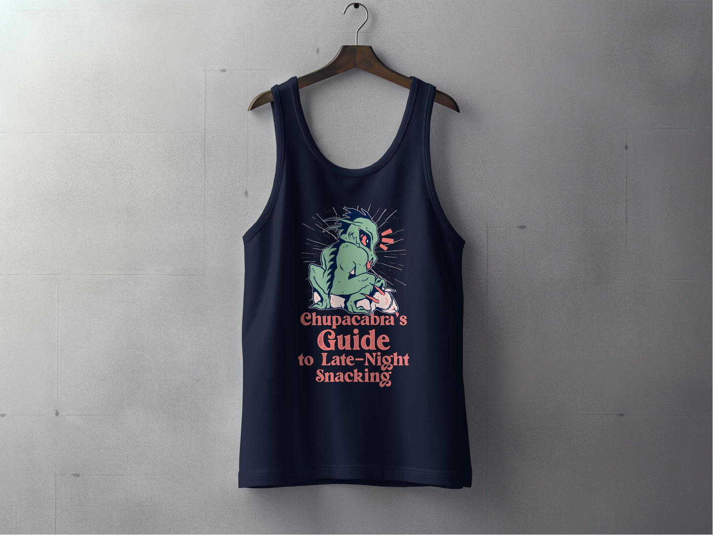 Chupacabra's Guide to Late-Night Snacking tank top product