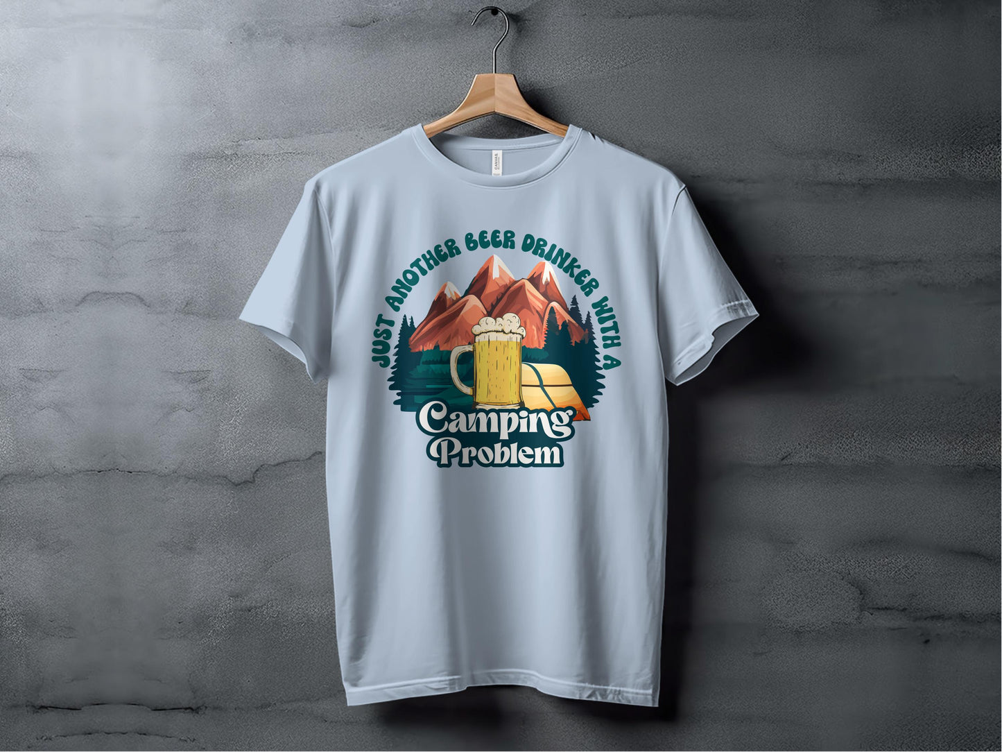 Must Another Beer Drinker with a Camping Problem T-shirt product