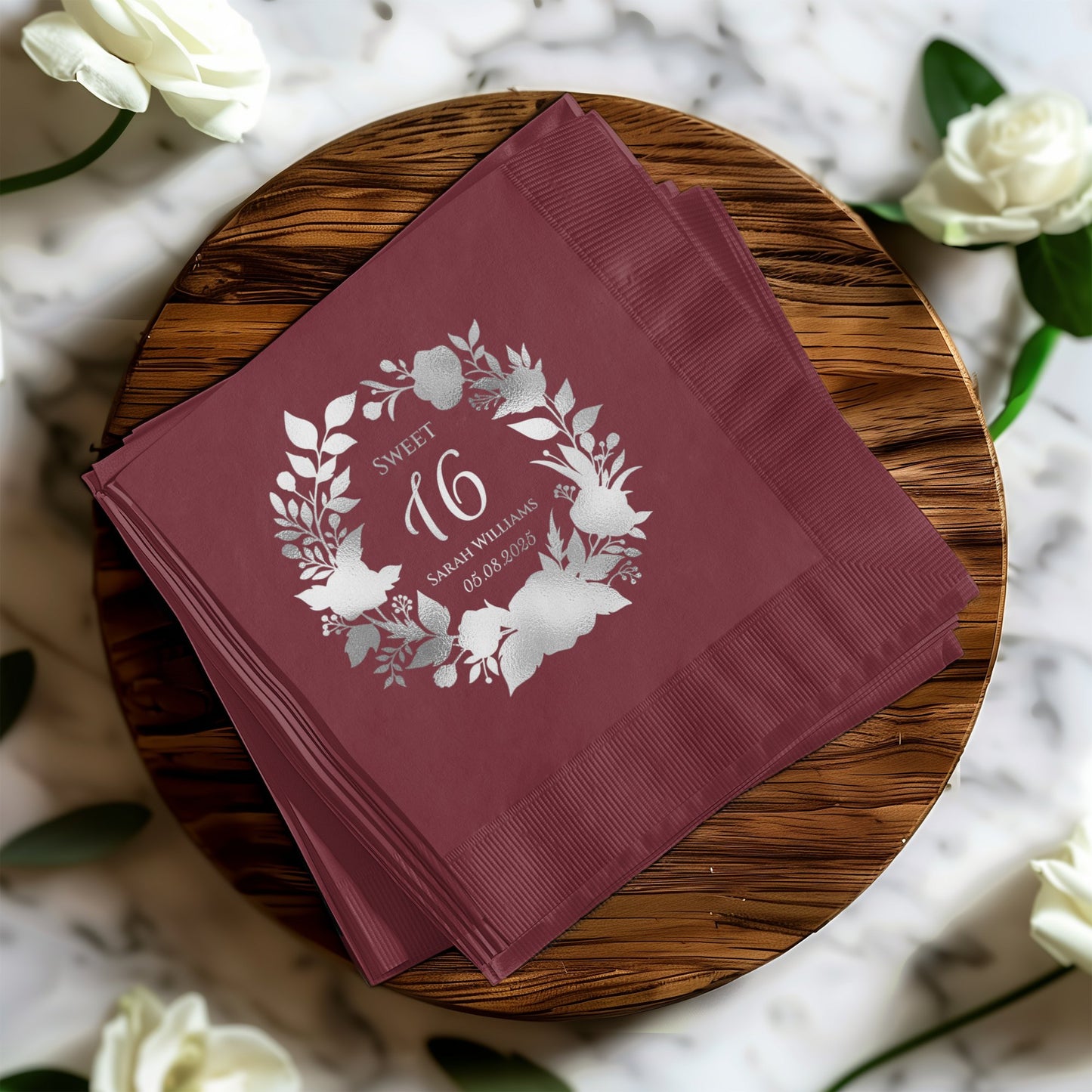 Sweet 16 Personalized Party Napkin product type