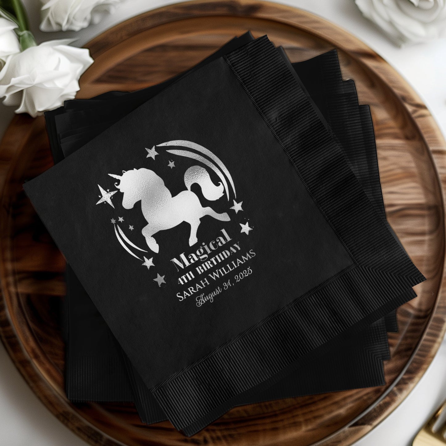 Magical Birthday Personalized Napkins product
