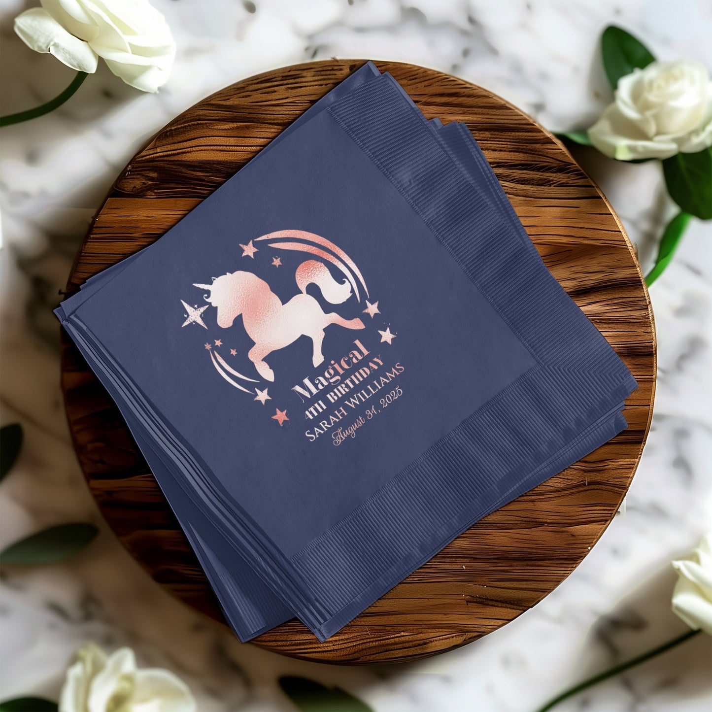 Magical Unicorn Printed Celebratory Napkins product type