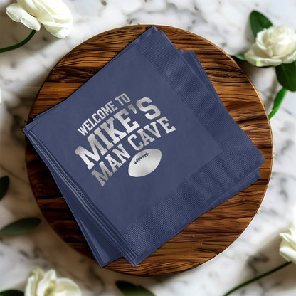 Welcome to Mike's Man Cave Football Theme Product
