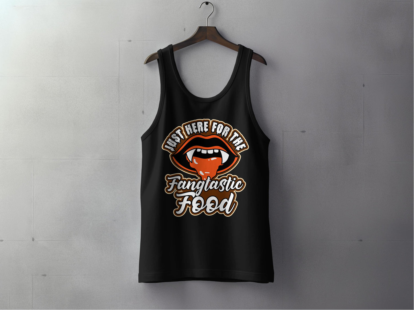 Just Here For The Fangtastic Food Tank Top product