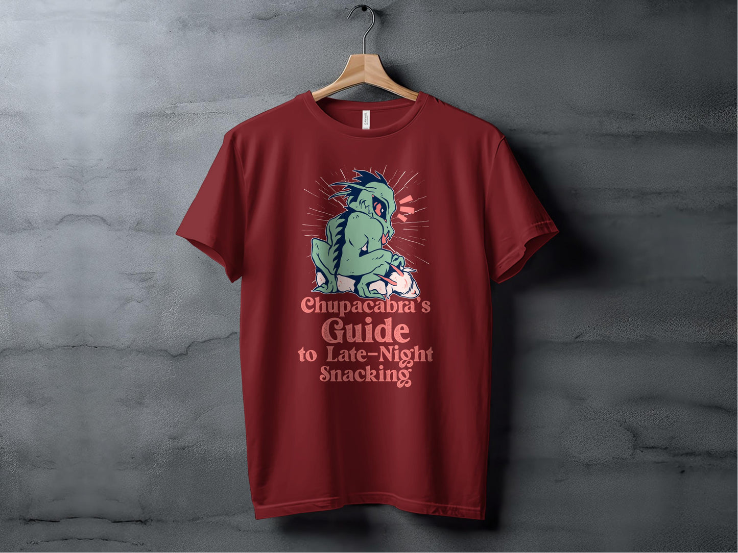 Chupacabra's Guide to Late-Night Snacking T-shirt product