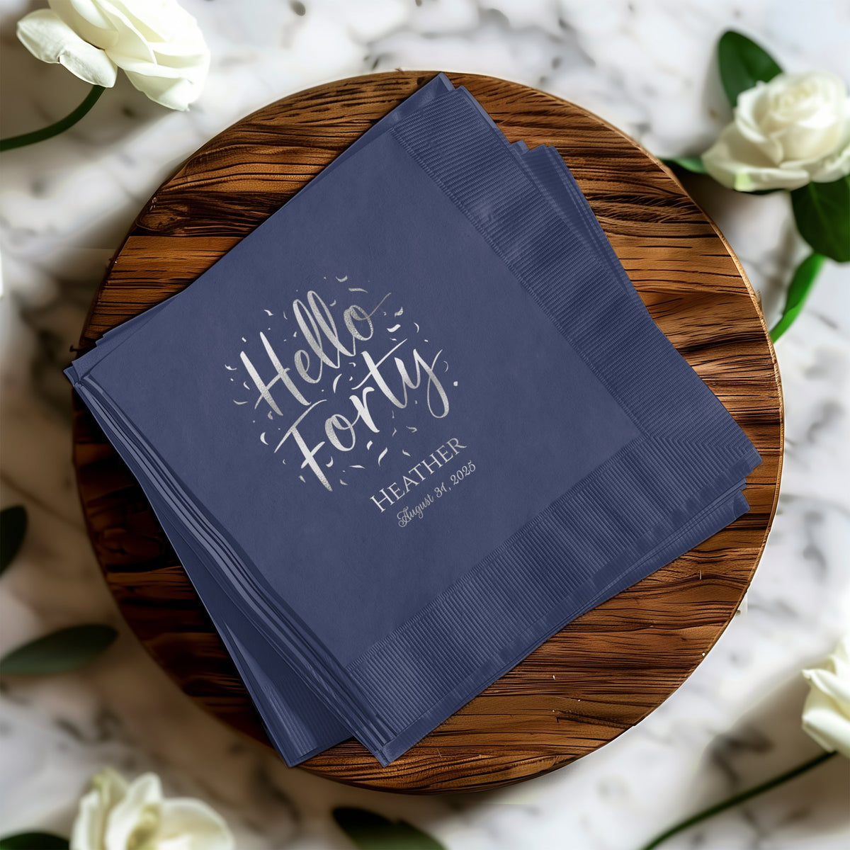 Hello Forty Heather February 11 2023 printed product type