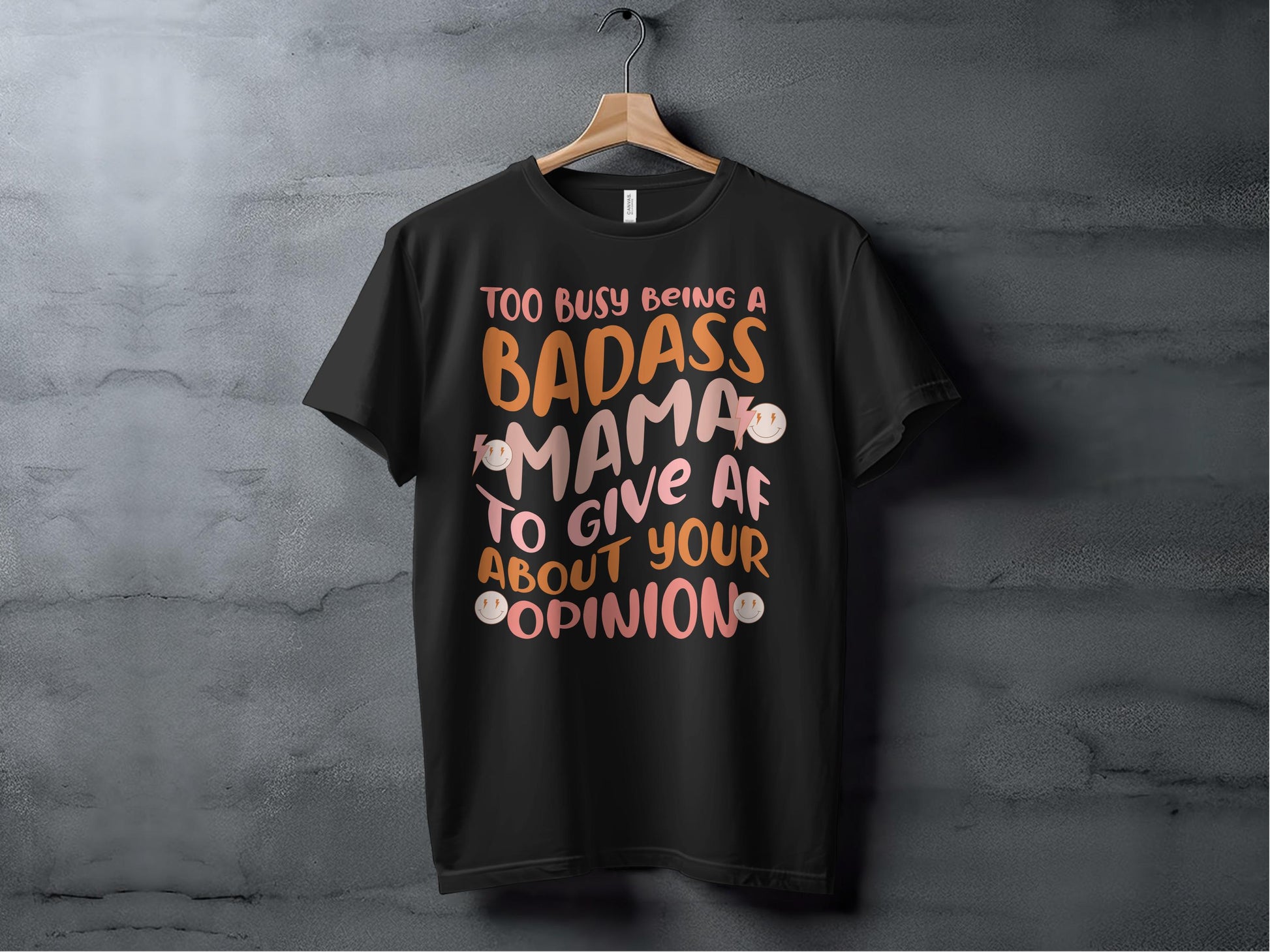Too Busy Being A Badass Mama Graphic T-Shirt product