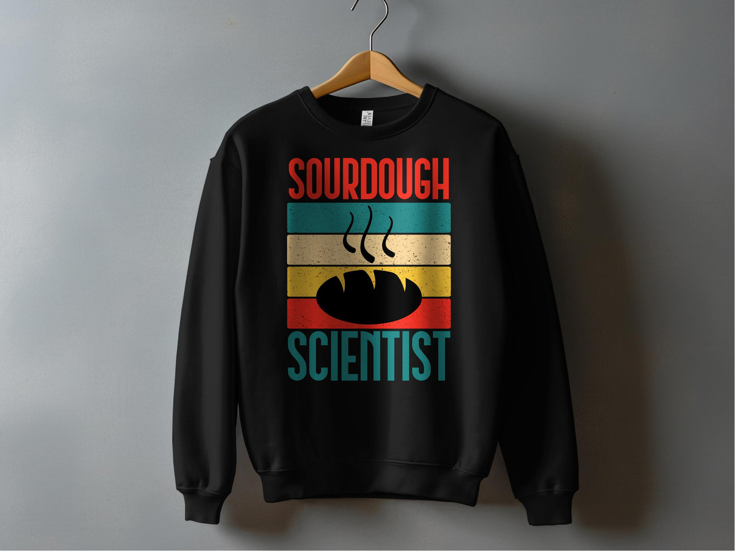 Sourdough Scientist Retro Vintage Look Sweatshirt product