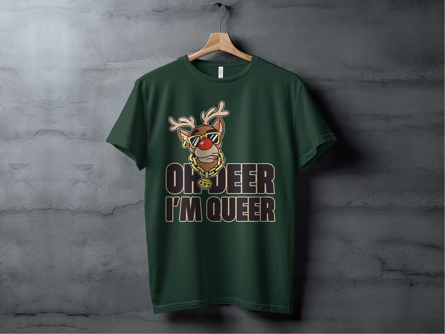 Oh Deer I'm Queer Graphic T-Shirt product