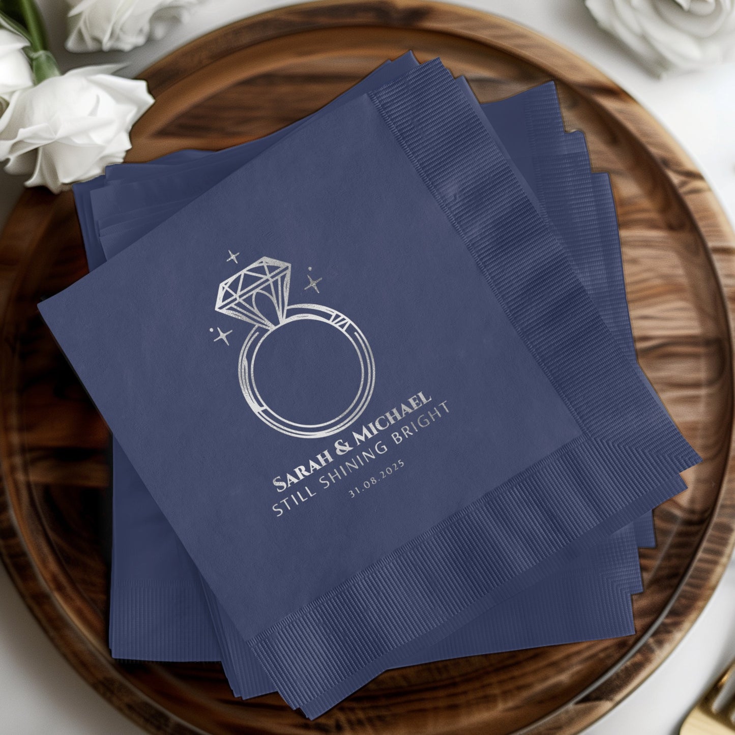 Still Shining Bright Personalized Napkin product type