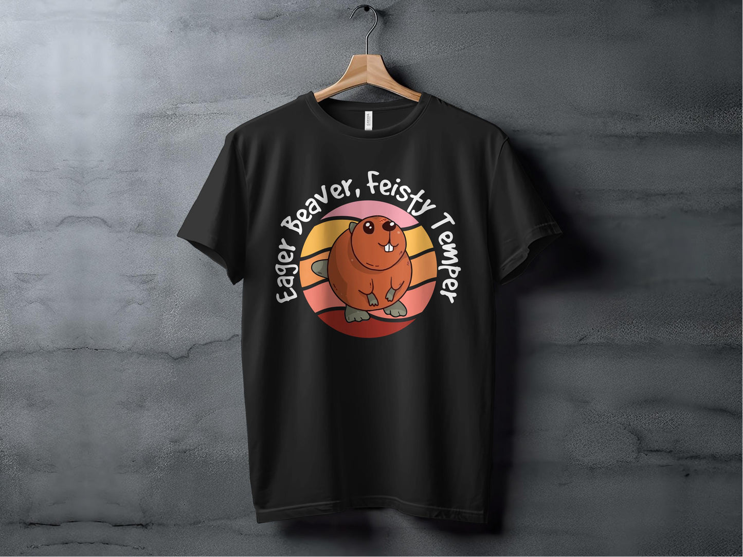 Eager Beaver Feisty Temper Graphic T-shirt product