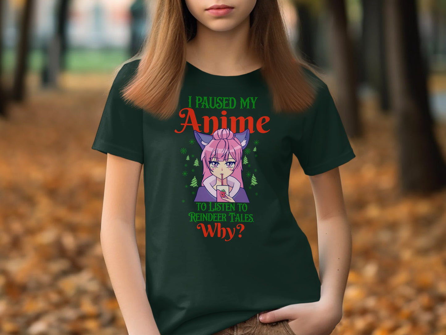 I Paused My Anime to Listen to Reindeer Tales Why T-shirt product