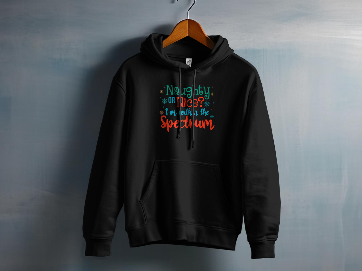 Naughty or Nice I'm with the Spectrum hoodie product