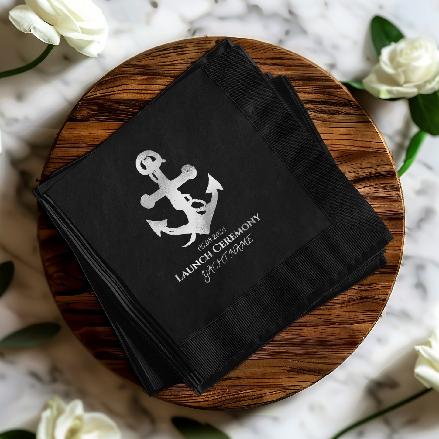 Launch Ceremony Yacht Party Theme Napkin product type