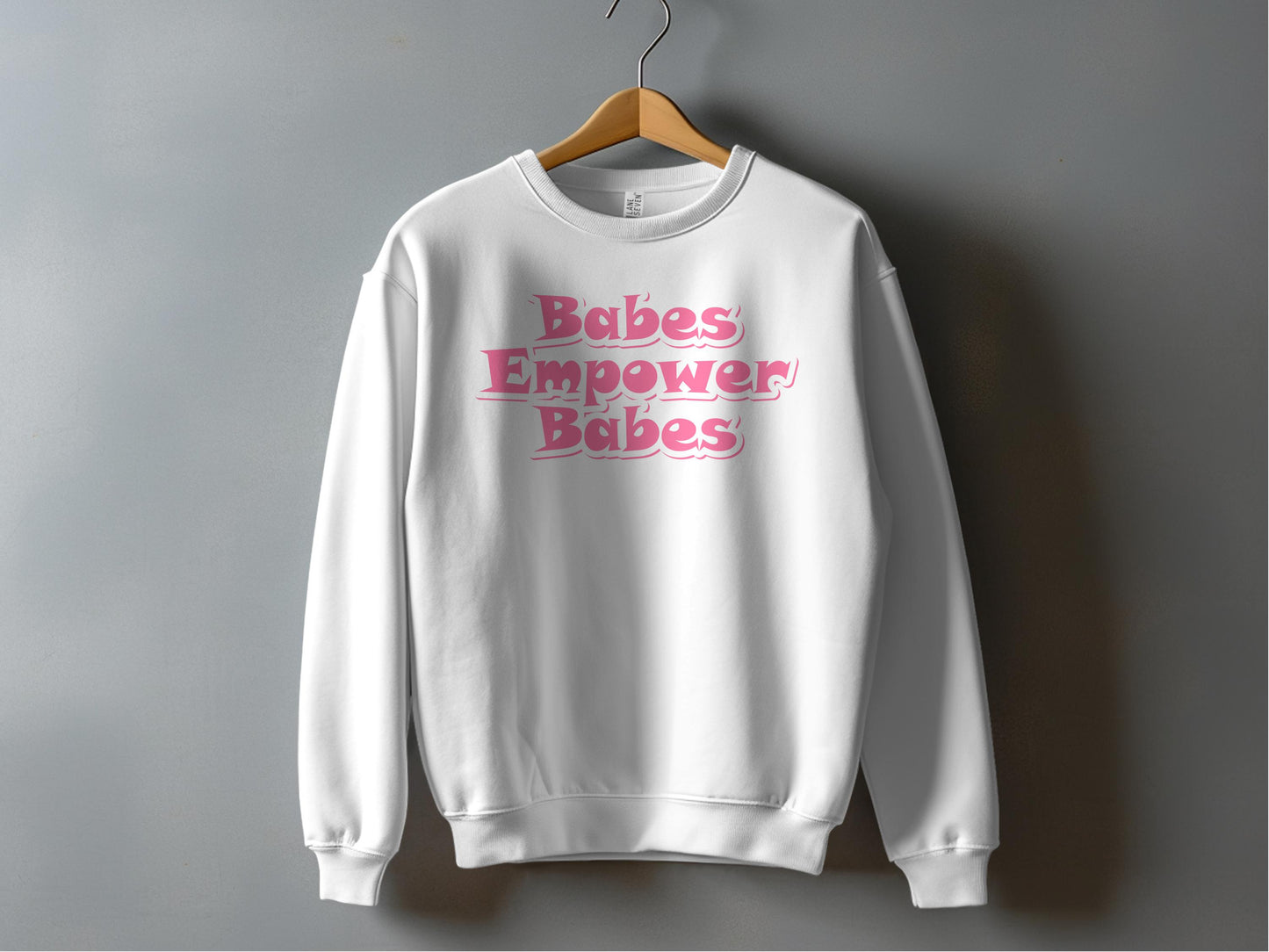 Babes Empower Babes Graphic White Casual Top product type
