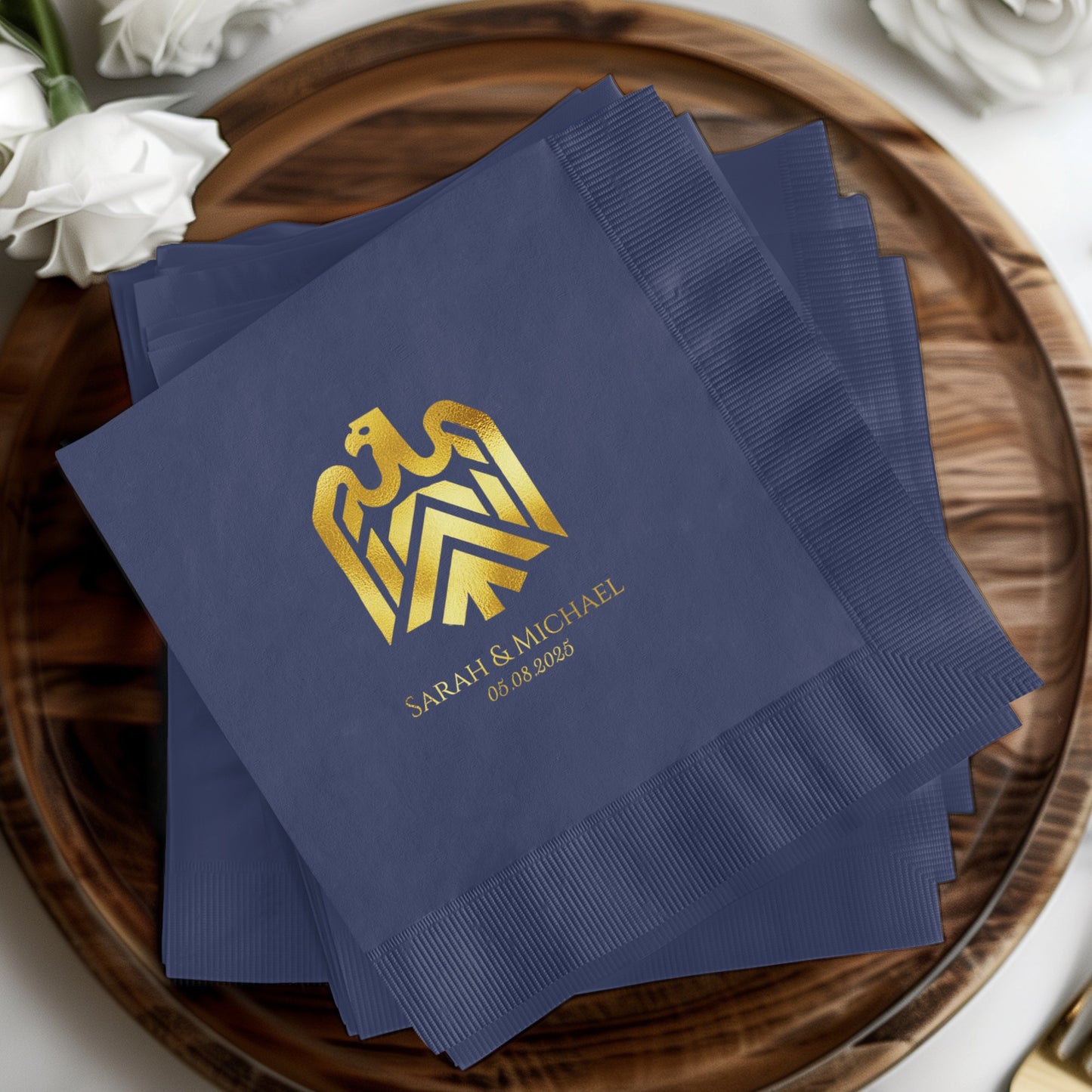 Custom Engraved Design Personalized Napkin product type