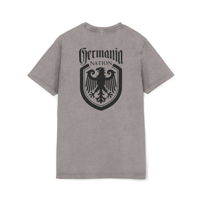 Germania Nation Patriotisches Verwaschenes Unisex T-Shirt
