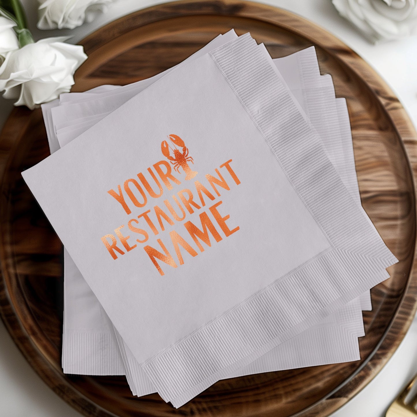 Custom Printed Napkins for Restaurant Branding product type