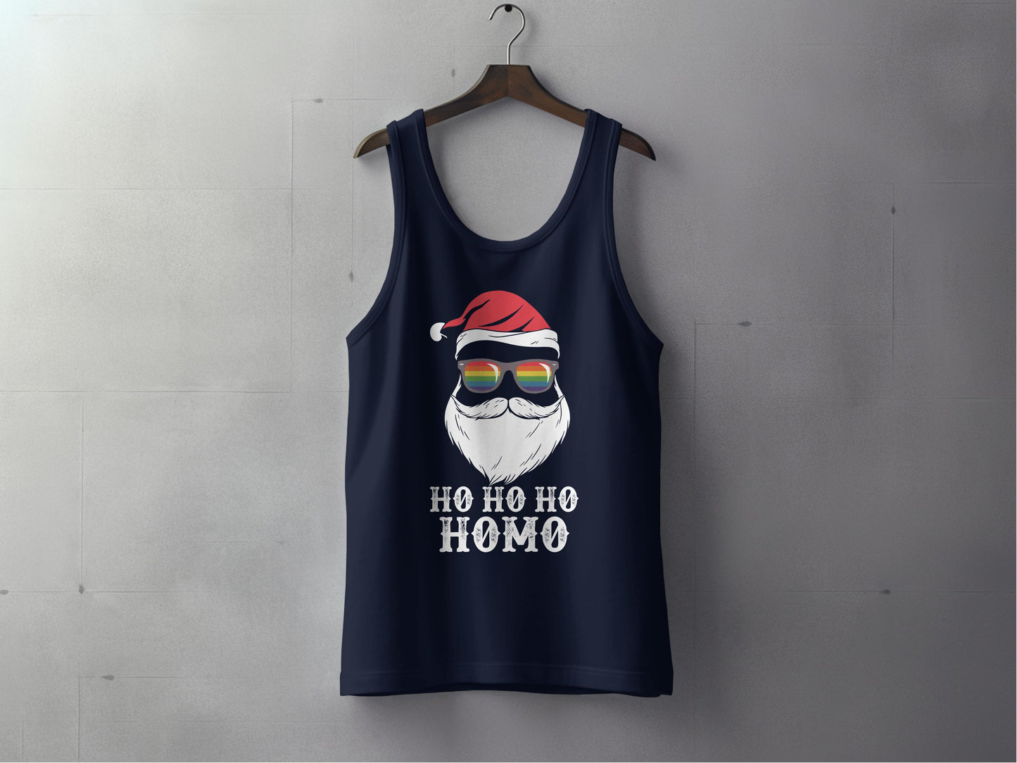 Ho Ho Ho Homo Christmas Tank Top product type
