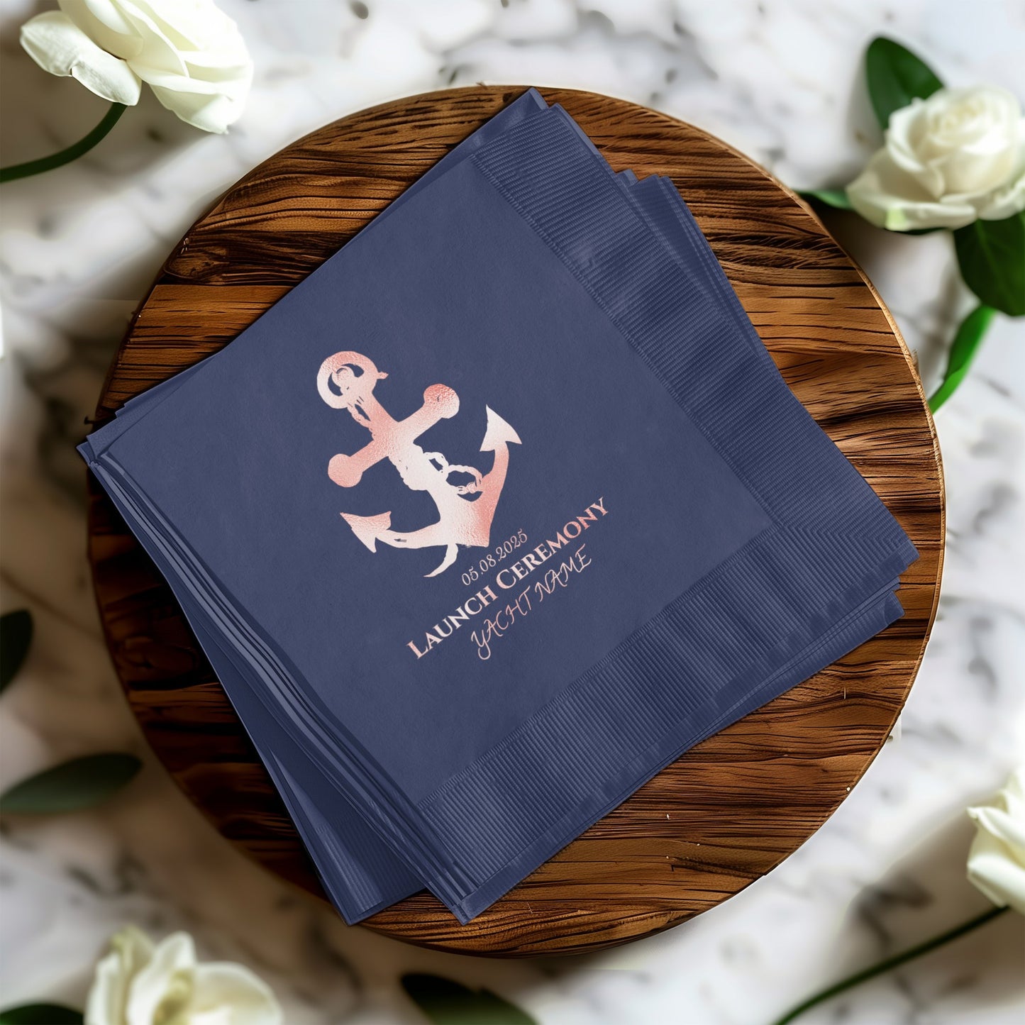 Launch Ceremony Yacht Party Napkins product type