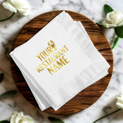 Custom Printed Restaurant Name Napkin product