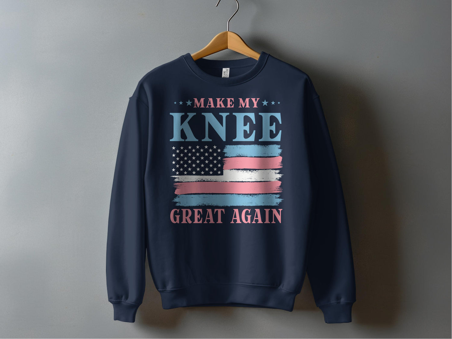 Make My Knee Great Again Graphic Sweatshirt product type