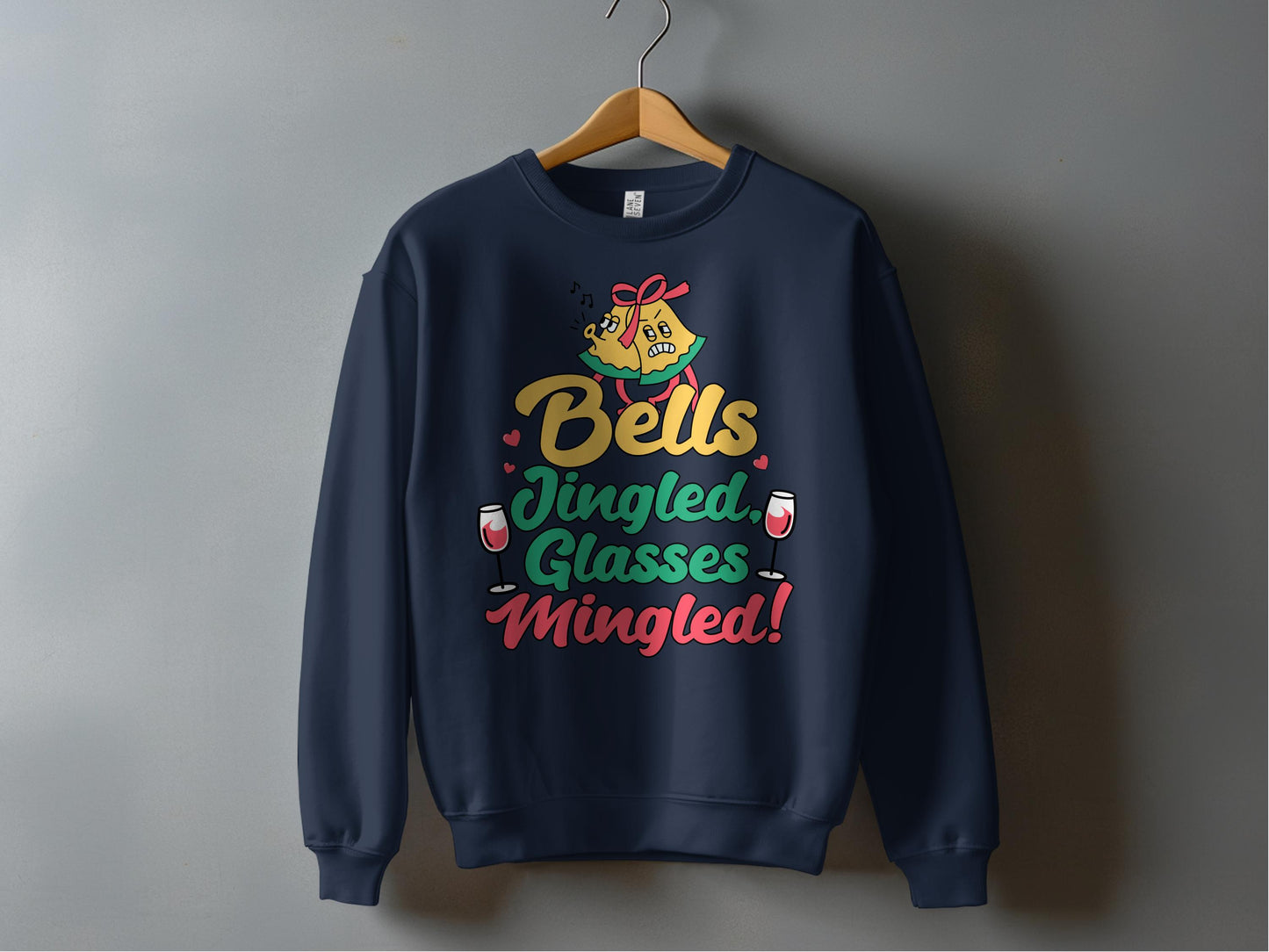 Bells Jingled Glasses Mingled Graphic product