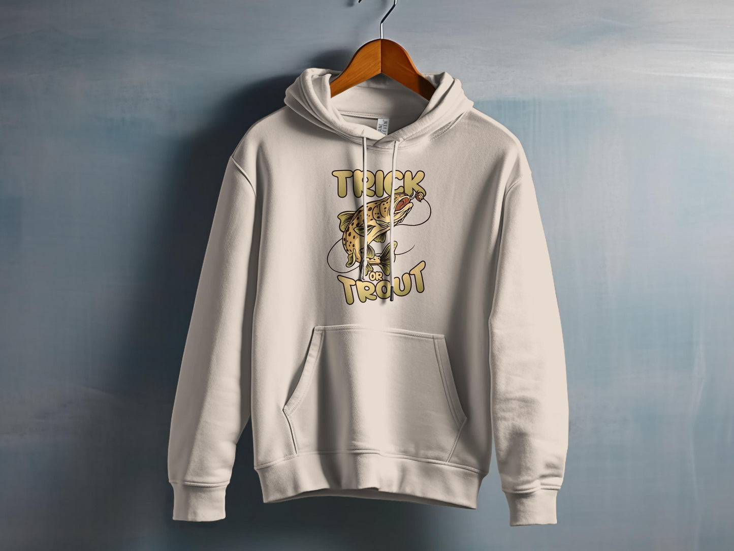 Truck or Trout Graphic Print Hoodie product type