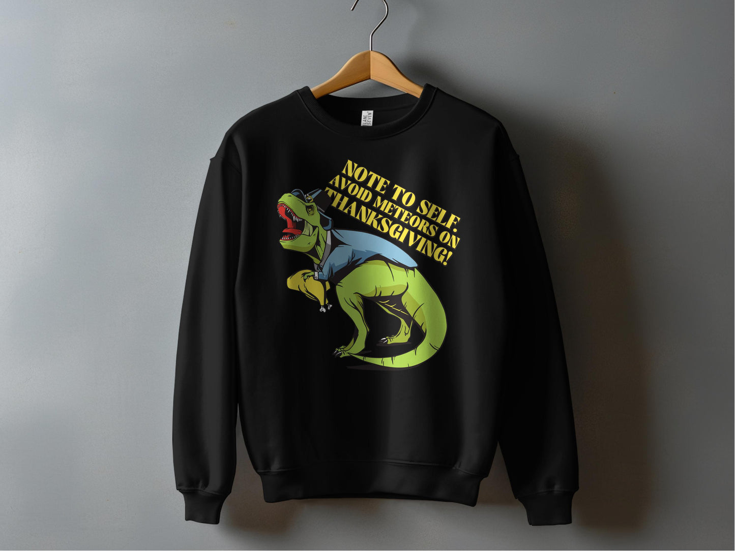 Note to Self Avoid Meteors on Thanksgiving product type