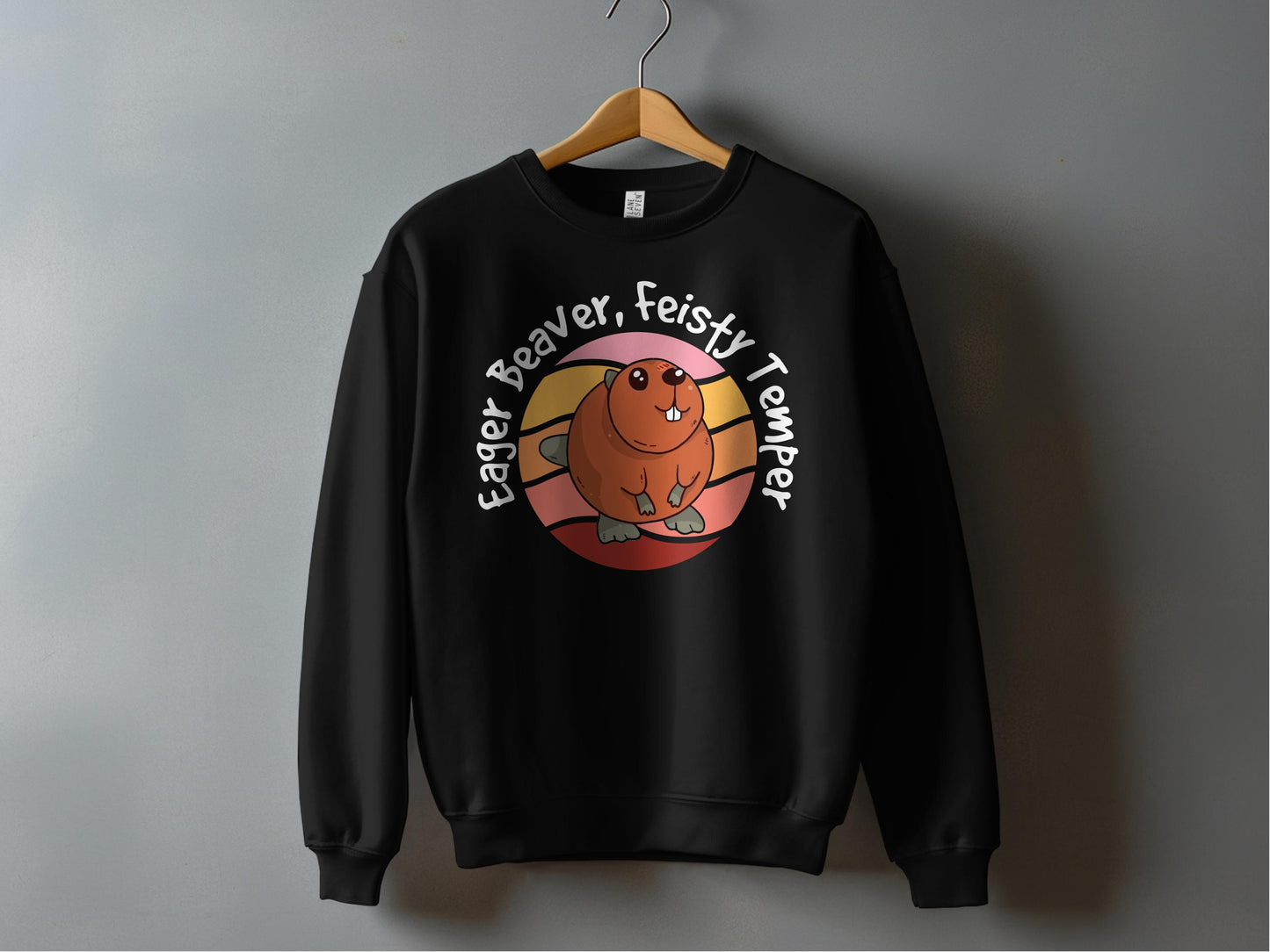 Eager Beaver Feisty Temper Graphic Sweatshirt product
