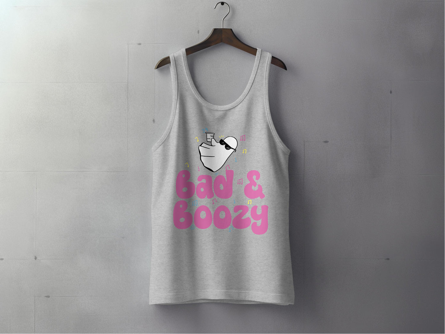 Bad and Boozy Graphic Tank Top product type