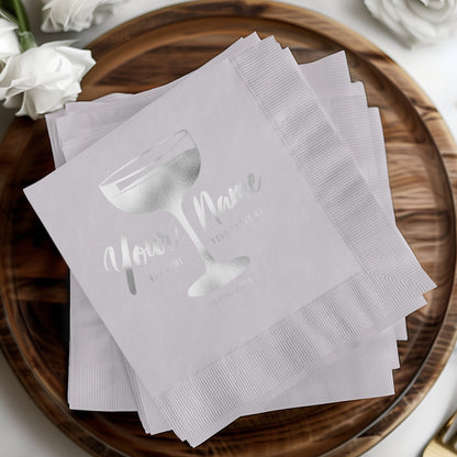 Personalized Wedding Celebration Napkin Product