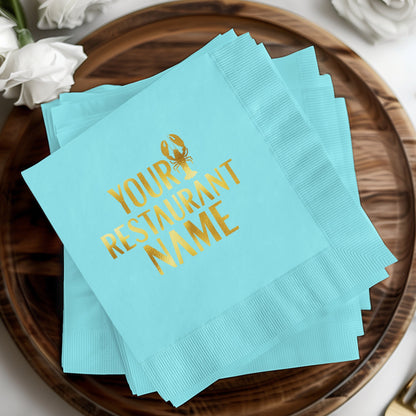 Custom Restaurant Name Printed Napkins product