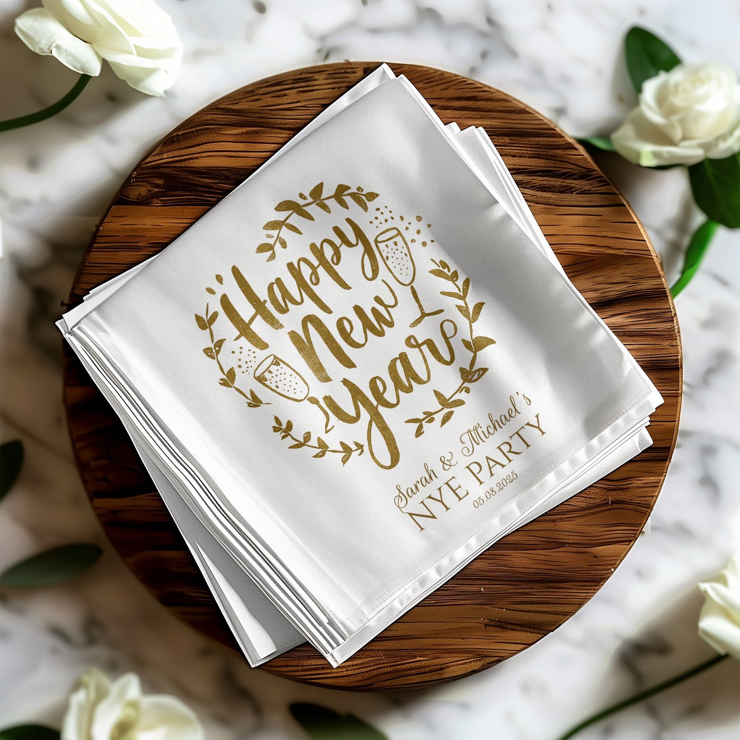 Happy New Year Personalized NYE Party product