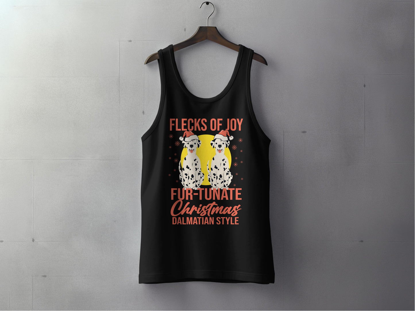 Flecks of Joy Furtunate Christmas Dalmatian Style product type