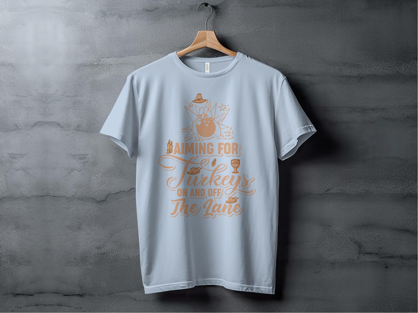 Aiming for Turkeys on and off the Lane T-shirt product