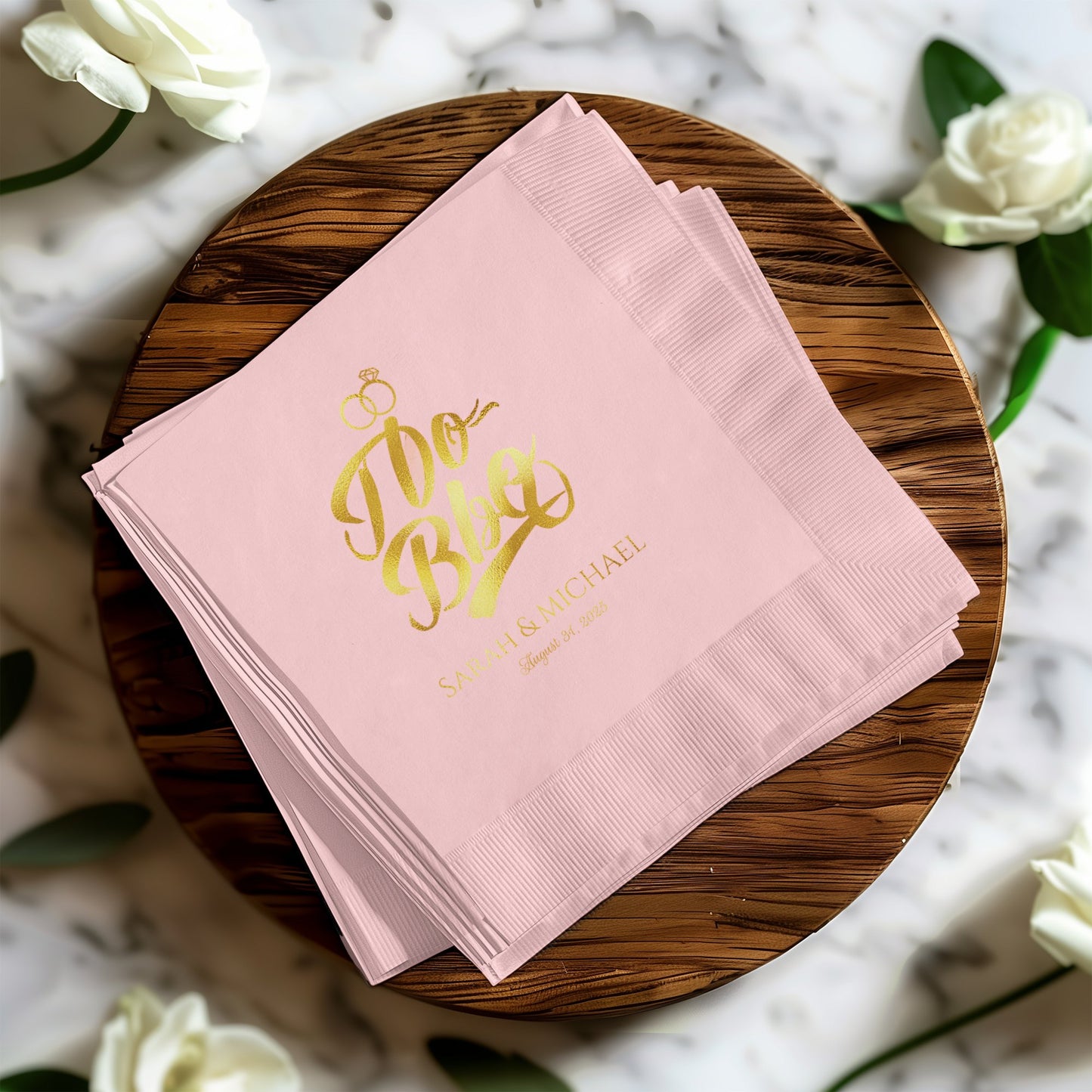 Celebrate with 'I Do BBQ' Customized Napkin product type