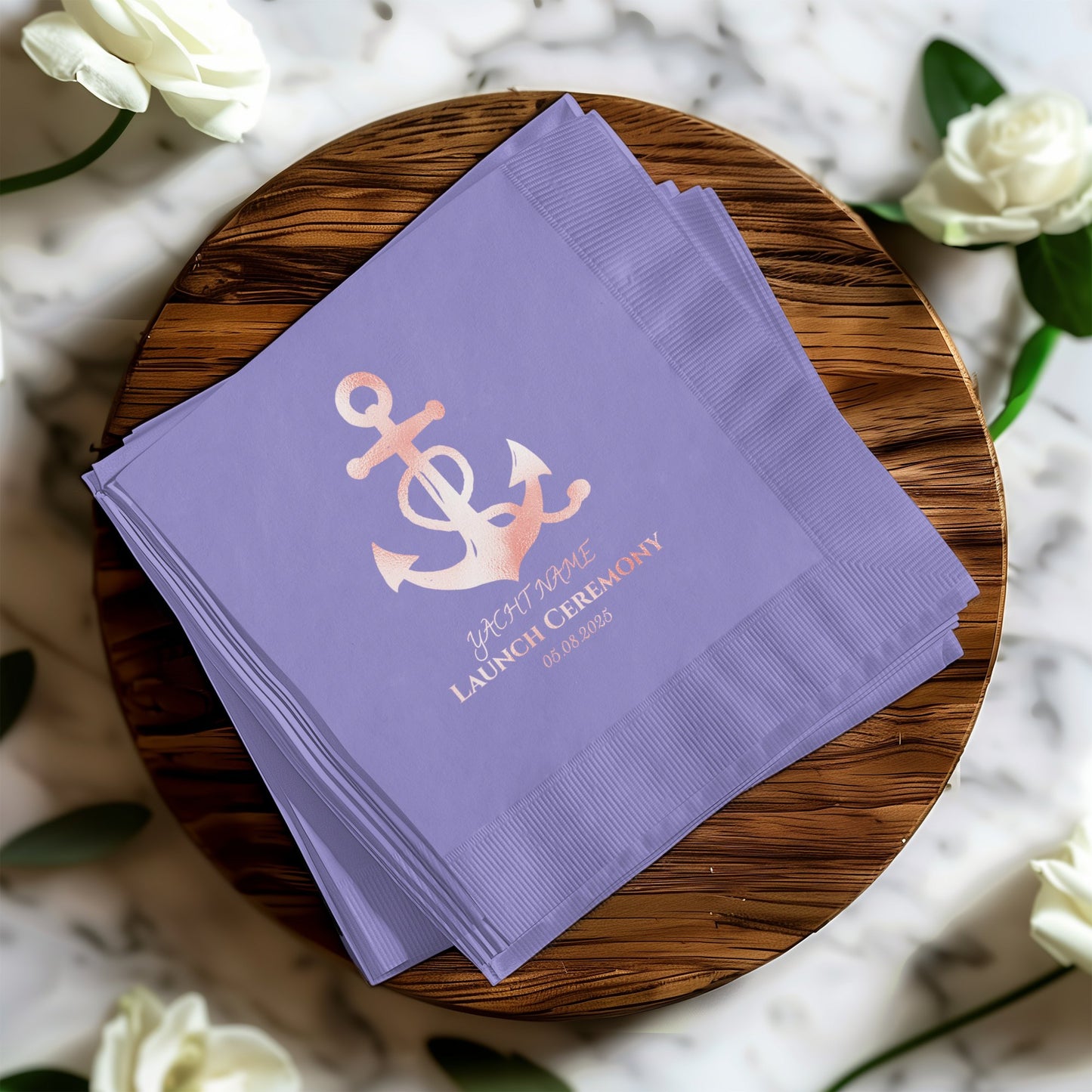 Yacht Party Launch Ceremony Napkins product type