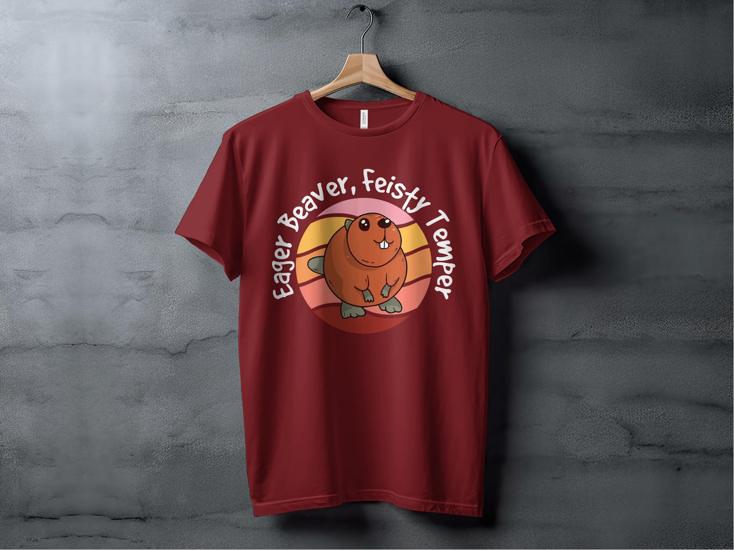 Eager Beaver Feisty Temper Graphic Tee Shirt product type