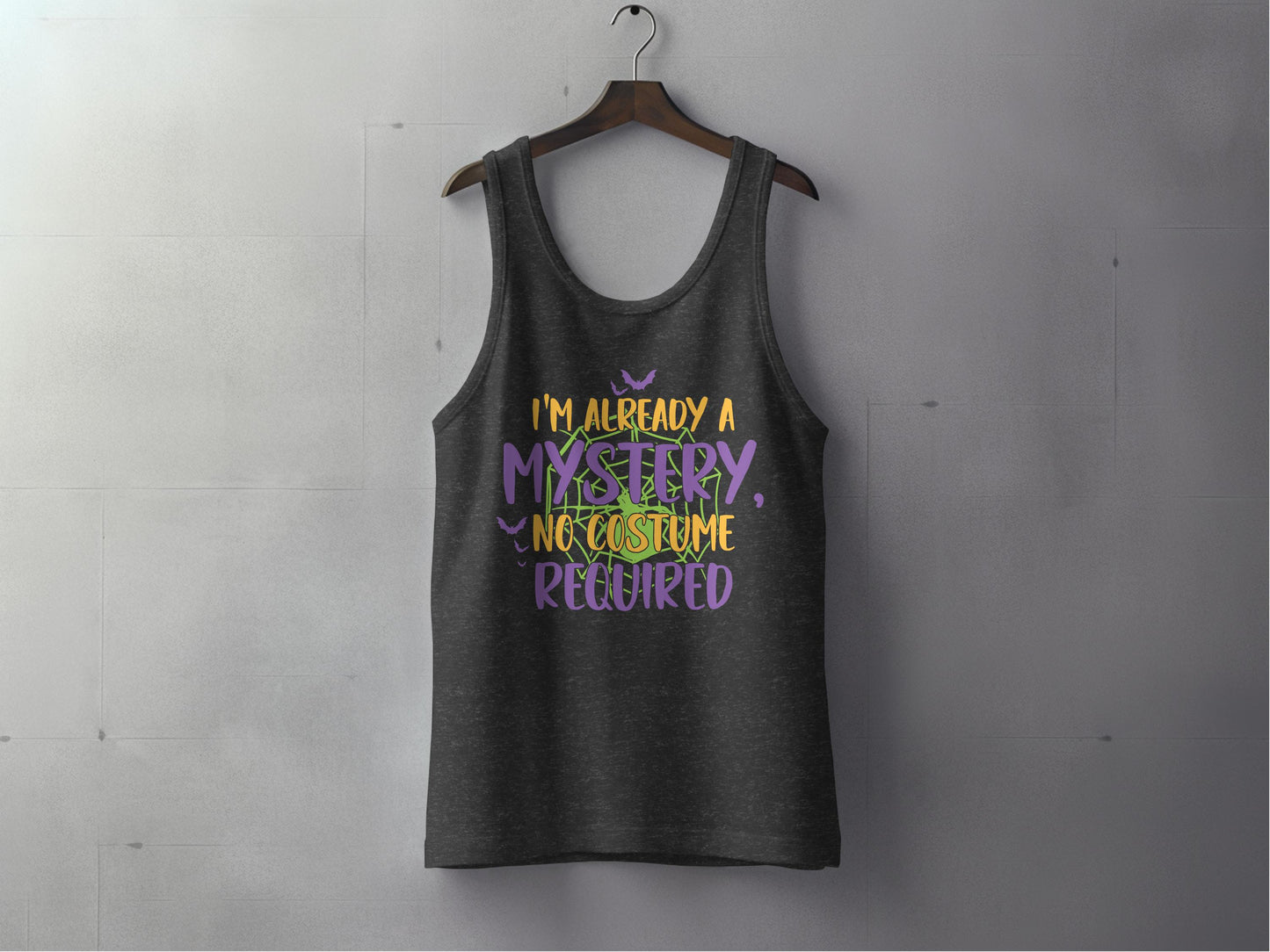Mystery No Costume Required Tank Top product type