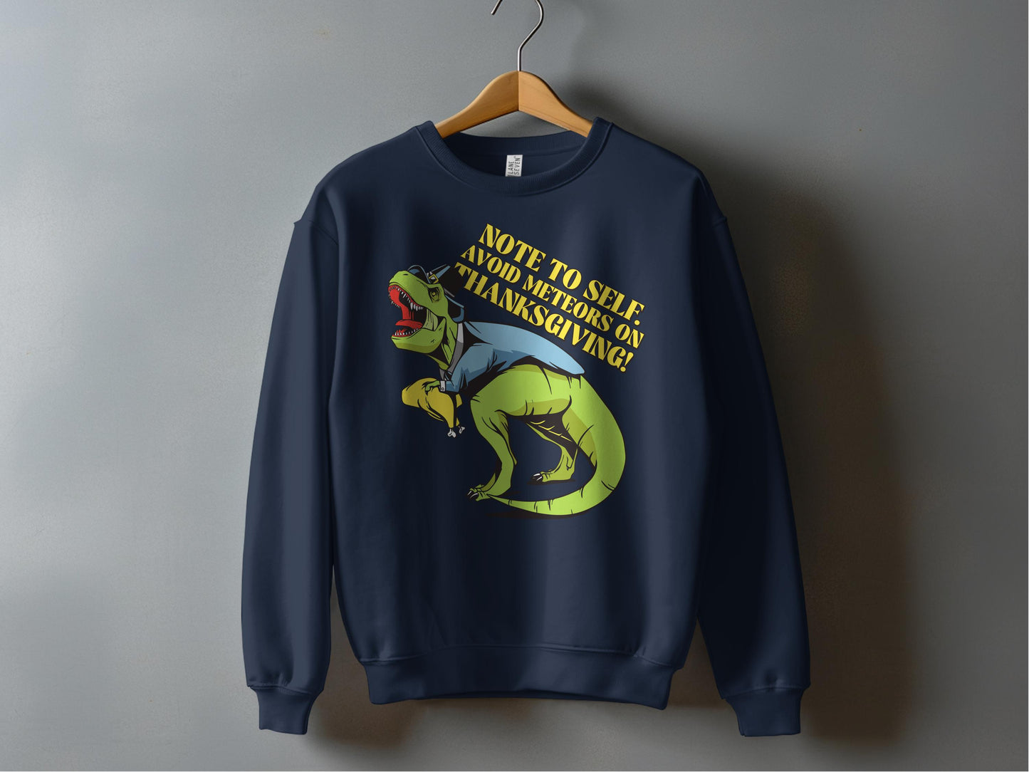 Note to Self Avoid Meteors on Thanksgiving product type