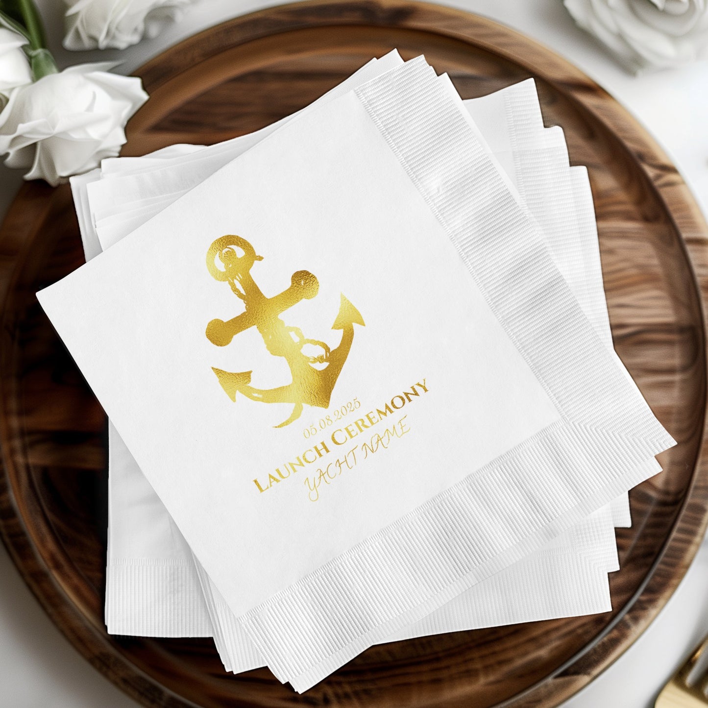 Launch Ceremony Personalized Yacht Product