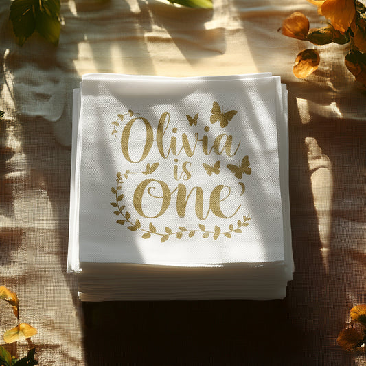 Olivia is One Butterfly Design Party product type