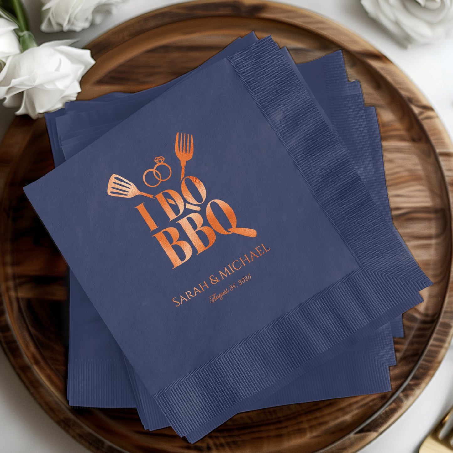 I Do BBQ Sarah Michael Wedding Personalized product