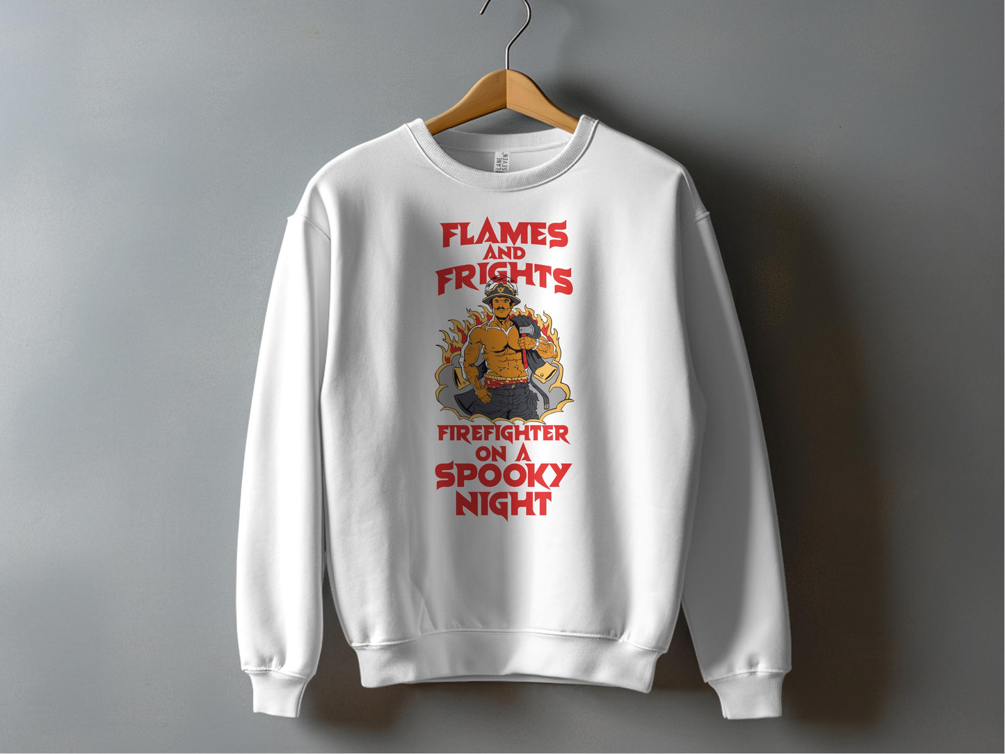 Flames and Frights Firefighter on a Spooky Night product type