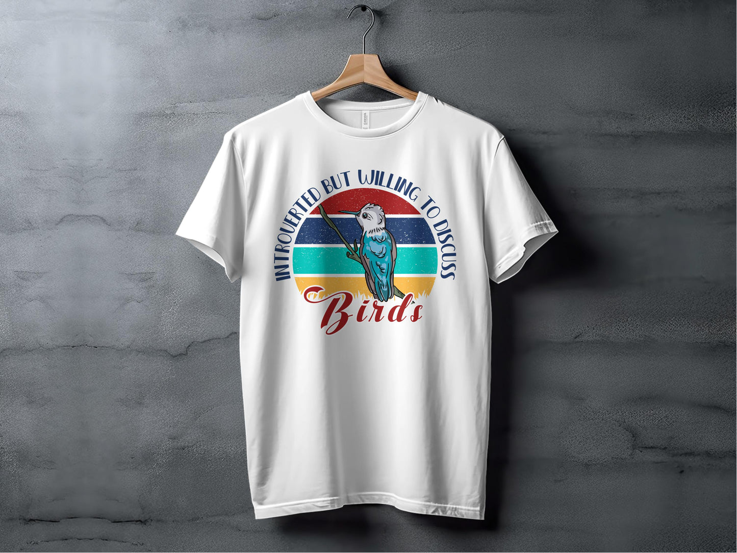 Introverted But Willing to Discuss Birds T-shirt product