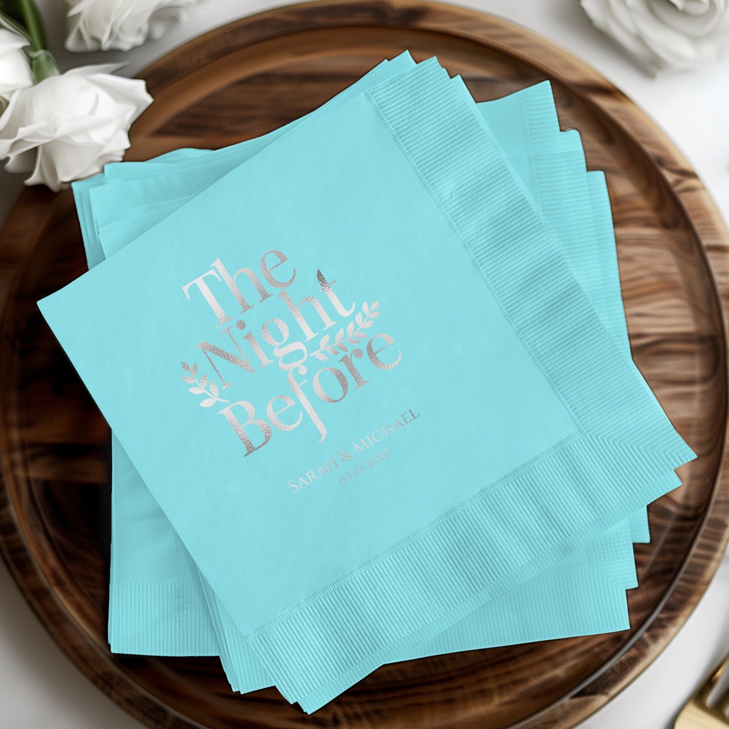 The Night Before Customized Party Napkins product