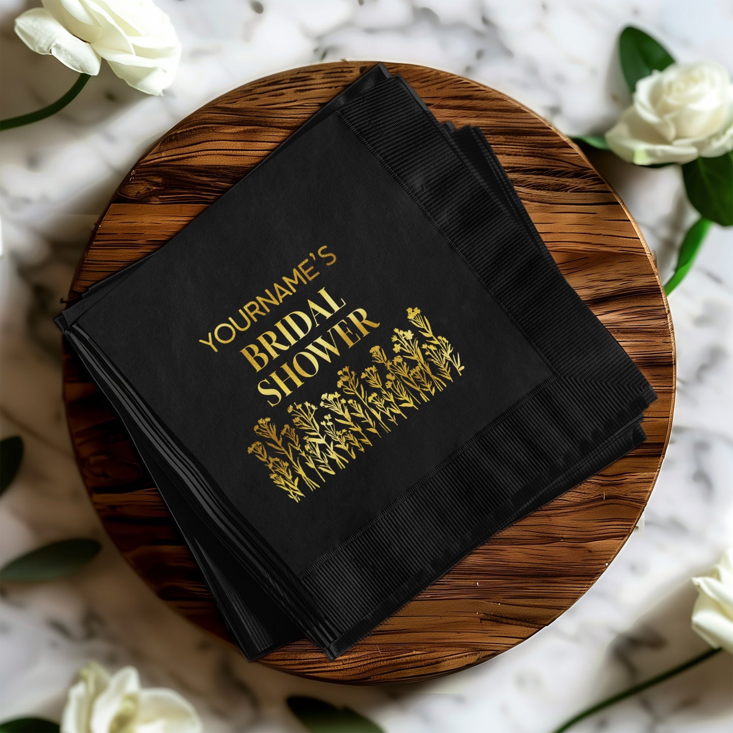 Personalized Bridal Shower Celebration Napkins product type
