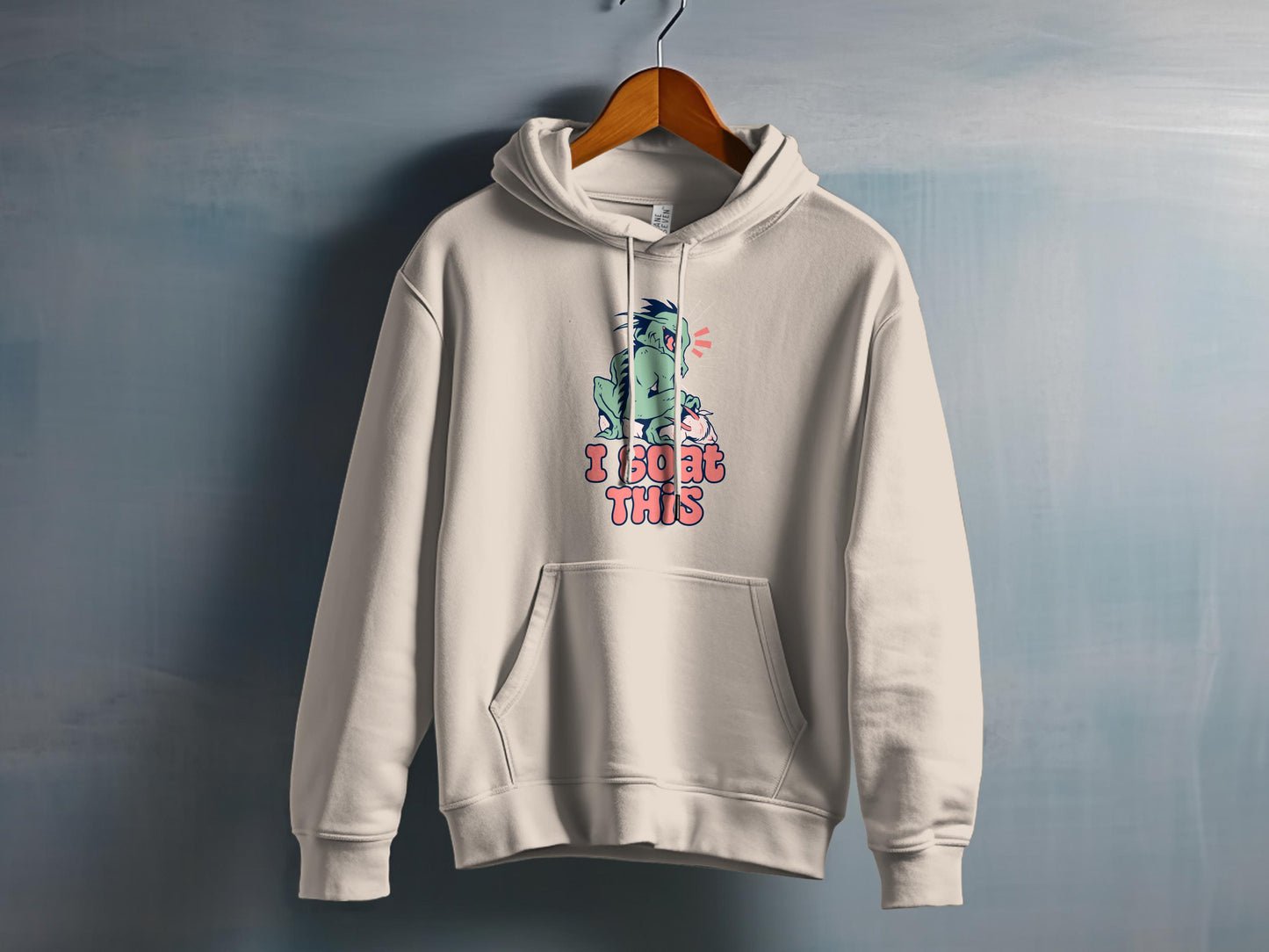 I Beat This Graphic Hoodie Comfortable Clothing product